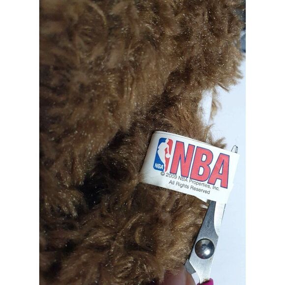 San Antonio Spurs NBA Teddy Bear 9.5" So Soft Plush Wearing Embroidered Hoodie - Picture 5 of 9